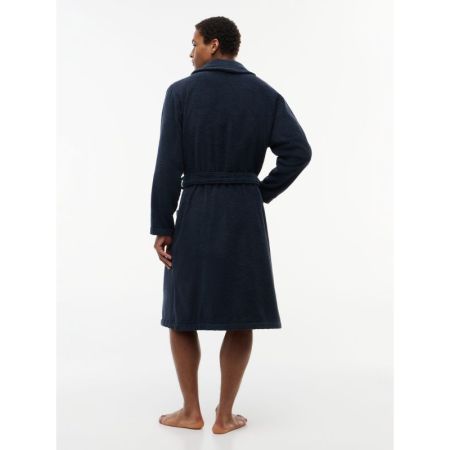 ICON BATHROBE 416 NAVY BLAZER