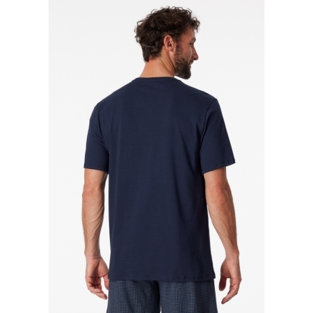 T-SHIRT KNOPFLEISTE 803 DONKERBLAUW