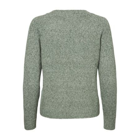 VMDOFFY LS O-NECK BLOUSE GA NO Laurel wreath