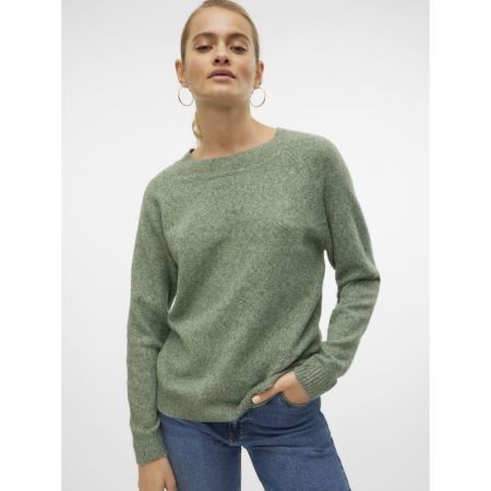 VMDOFFY LS O-NECK BLOUSE GA NO Laurel wreath
