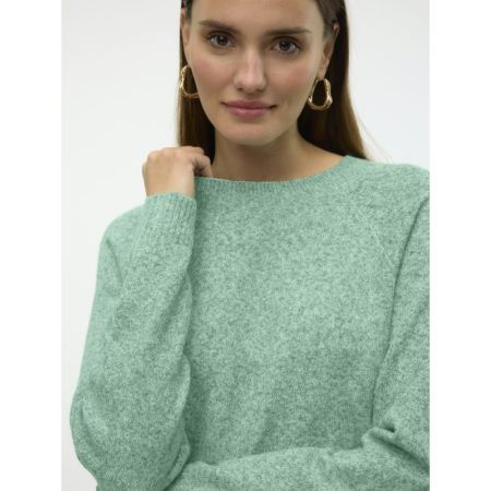 VMDOFFY LS O-NECK BLOUSE GA NO Birds Egg