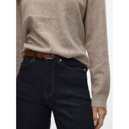 VMDOFFY LS O-NECK BLOUSE GA NO MOON ROCK