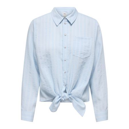ONLLECEY LS STRIPE KNOT DNM SH 201710009 Cerul