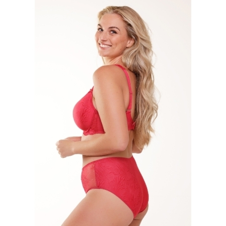 DAILY TAILLE SLIP 180 CERISE JACQUARD