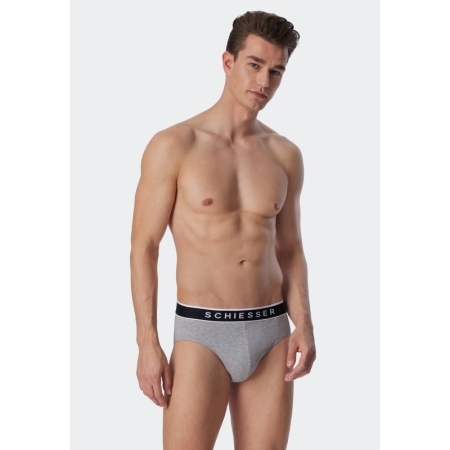 SLIPS 3-PACK 202 GREY MELANG