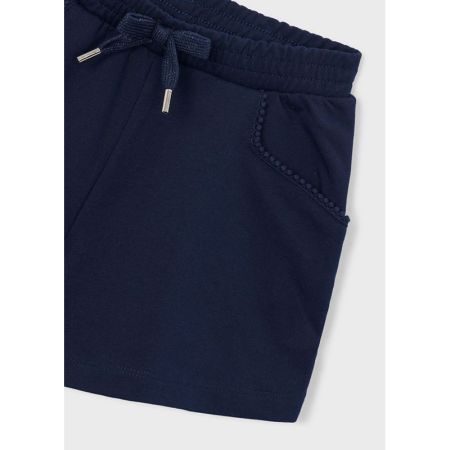 CHENILLE SHORTS 17 Navy