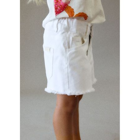 BASIC TWILL SHORTS 67 White