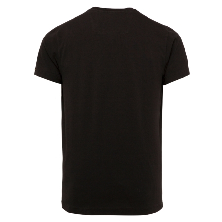 Short sleeve r-neck cotton el 999 Black