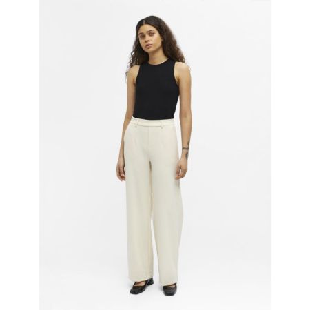 OBJLISA WIDE PANT NOOS 183539 Sandshel