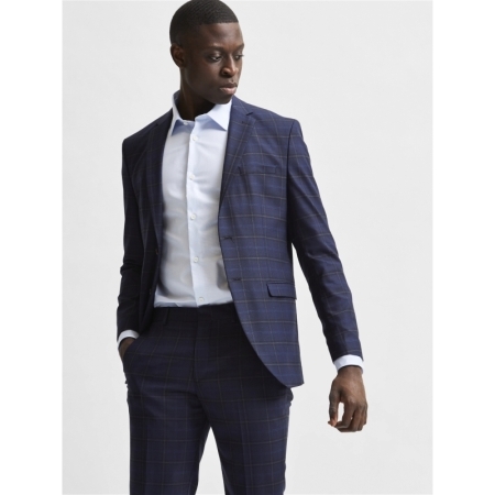 SLHREGETHAN SHIRT LS CLASSIC B 182811 Light Bl