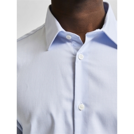 SLHREGETHAN SHIRT LS CLASSIC B 182811 Light Bl