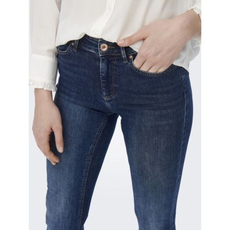 ONLBLUSH MID FLARED DNM TAI021 177938 Dark Blu