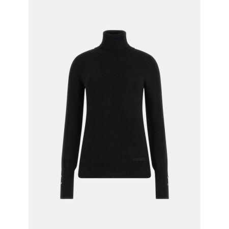 PAULE TN LS SWEATER JBLK JET BLACK