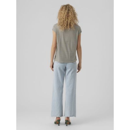 VMAVA PLAIN SS TOP STRIPE GA J 224196005 Laure