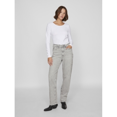 VIKELLY JAF HW STRAIGHT JEANS- 193579009 Light