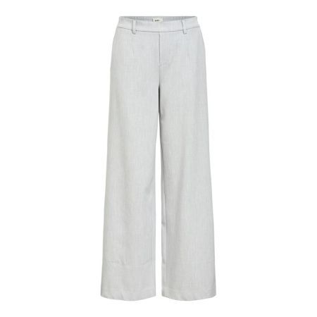 OBJLISA WIDE PANT NOOS 179089 Light Gr