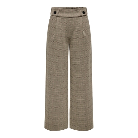 JDYGEGGO MIA LONG CHECK PANT J 239935020 Walnu