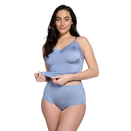 SECRETS SPAGHETTI TOP LACE 6223 Powder Blue