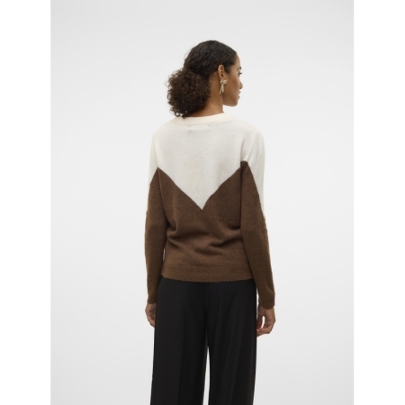 VMPLAZA LS BLOCK PULLOVER GA B 222913020 Birch