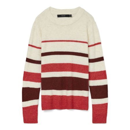 VMPLAZA LS BLOCK PULLOVER GA B 222913022 Birch
