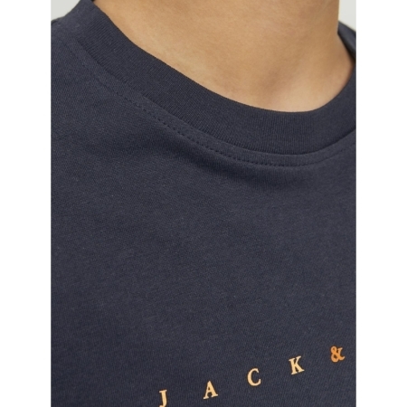 JJESTAR JJ TEE SS NOOS JNR Dark navy