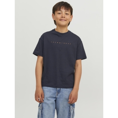 JJESTAR JJ TEE SS NOOS JNR Dark navy