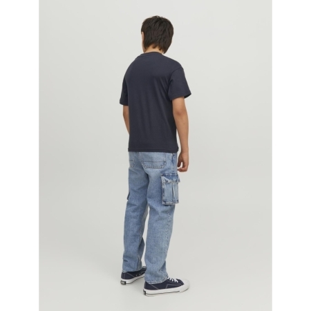 JJESTAR JJ TEE SS NOOS JNR Dark navy