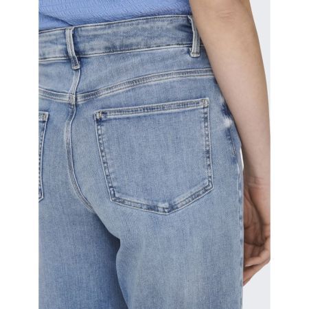 ONLMADISON BLUSH HW WIDE DNM C 177934 Light Bl