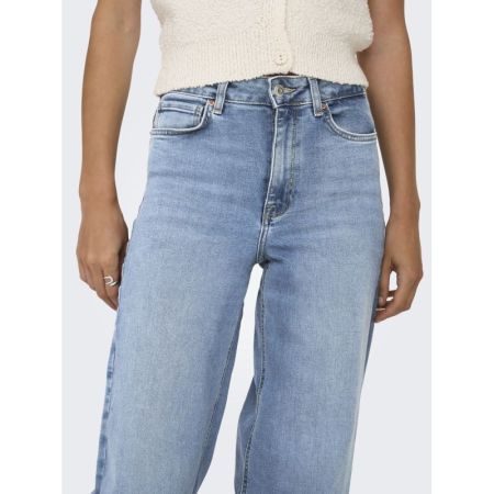 ONLMADISON BLUSH HW WIDE DNM C 177934 Light Bl
