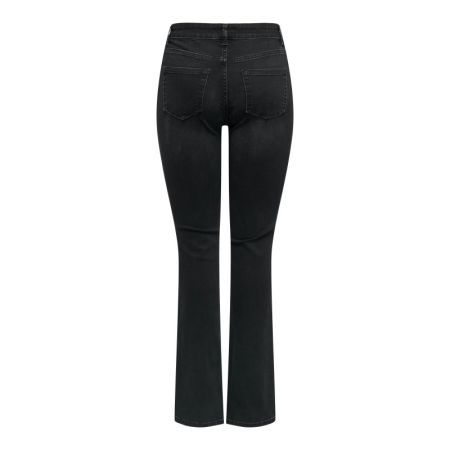 ONLBLUSH MID FLARED DNM TAI109 Washed Black