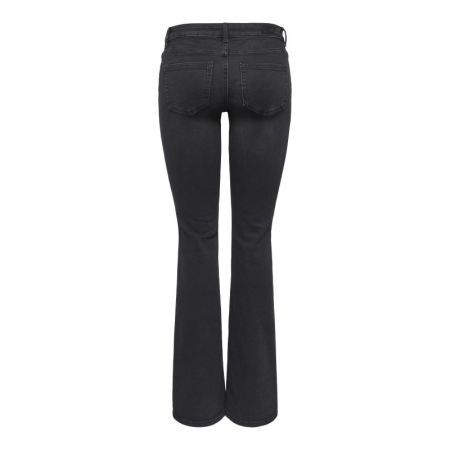 ONLBLUSH MID FLARED DNM TAI109 Washed Black