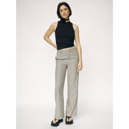 OBJLISA WIDE PANT AOP NOOS 183539013 Sands