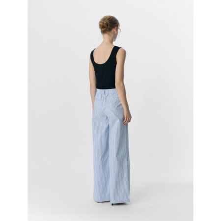 OBJLISA WIDE PANT AOP NOOS 230475034 Cloud
