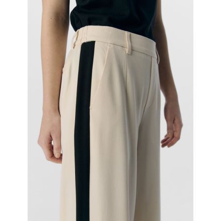 OBJLISA WIDE PANT AOP NOOS 183539028 Sands