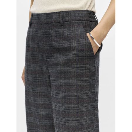 OBJLISA WIDE PANT AOP NOOS 179088048 Dark