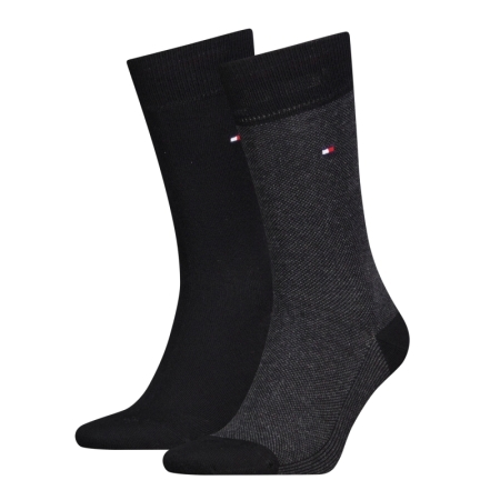 SOCK 2P BIRDEYE 002 black