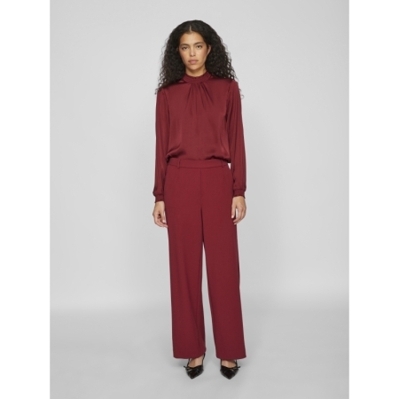 VIVARONE HW WIDE PANT - NOOS 202711 Cabernet