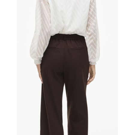 VIVARONE HW WIDE PANT - NOOS 196326 Coffee B