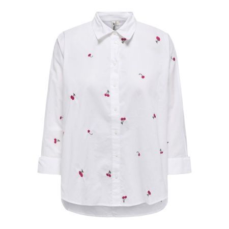 ONLNEW LINA GRACE LS EMB SHIRT 190858009 Brigh