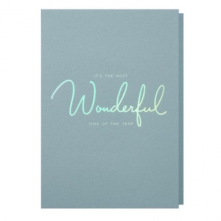 XMAS | Kerstkaart | Wonderful -
