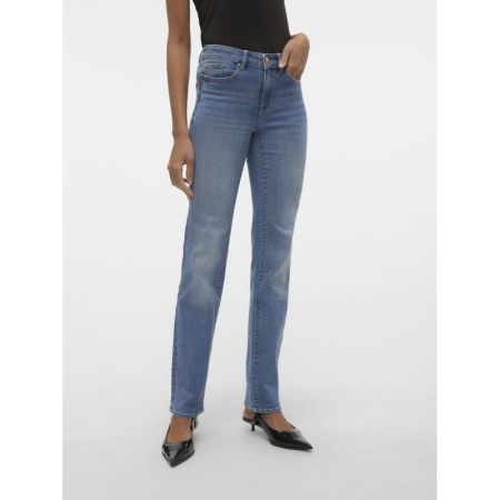 VMFLASH MR STRAIGHT JEANS LI34 178001 Medium B