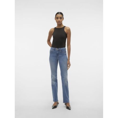 VMFLASH MR STRAIGHT JEANS LI34 178001 Medium B