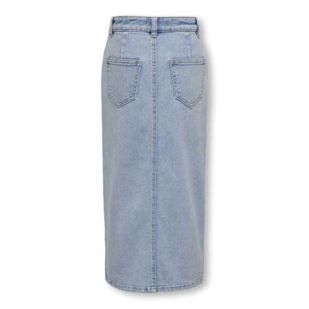 KOGSIRI FRONT SLIT SKIRT DNM G 177934 Light Bl