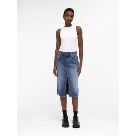 OBJHARLOW MIDI DENIM SKIRT NOO 179832 Medium B