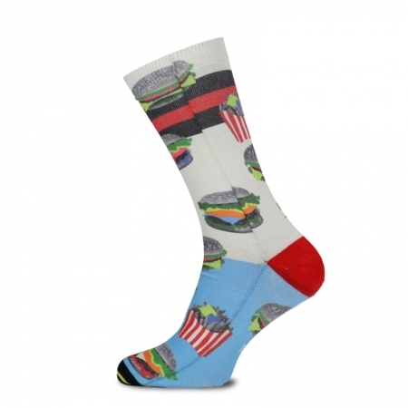 SOCKS BURGER LIFE 7000 ASS