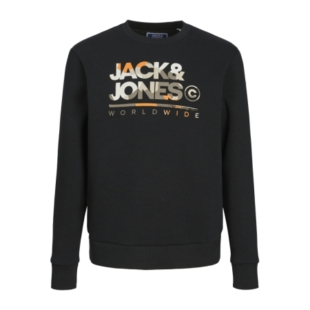 JJLUKE SWEAT CREW NECK MNI 178012002 Black