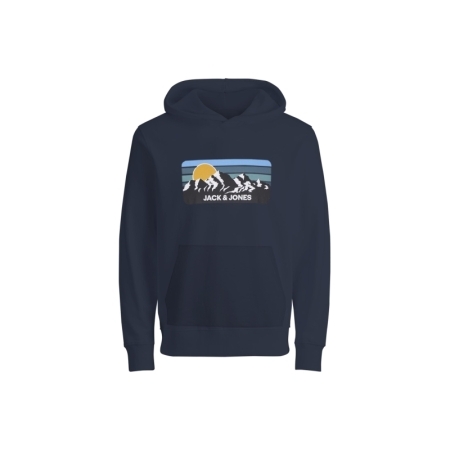 JJPEAK SWEAT HOOD JNR 175876 Navy Bla