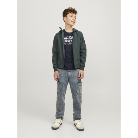 JJLUKE TEE SS CREW NECK JNR 175876001 Navy