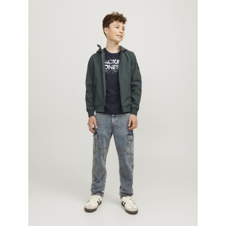 JJLUKE TEE SS CREW NECK JNR 175876001 Navy