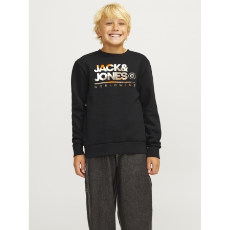 JJLUKE SWEAT CREW NECK JNR 178012001 Black